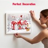 NAIMOER Christmas Gnomes Diamond Painting Kits for Adults, 5D Cardinal