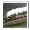 Tracks Publishing Birthday/Blank Greeting Card for Men with Photographic Steam