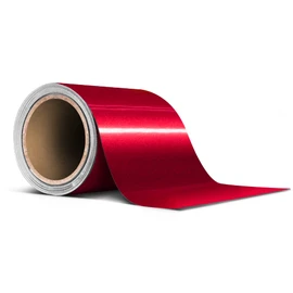 VViViD Gloss Metallic Red Air-Release Adhesive Vinyl Pinstripe Tape Roll (3 Inch x 20ft)