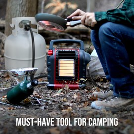 Alloxity 12FT Propane Hose Adapter 1lb to 20lb, Propane Tank Adapter Hose 20 lb to 1 lb, Propane Tank Hose, Propane Grill Hose Fit for Weber Q Grill, Coleman Camping Stove, Mr Buddy Heater