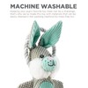 Outward Hound Scrunch Bunch Bunny Interactive Plush Squeaky Dog Tug