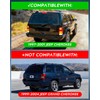 Nilight Taillight Assembly Compatible with 1997 1998 1999 2000 2001