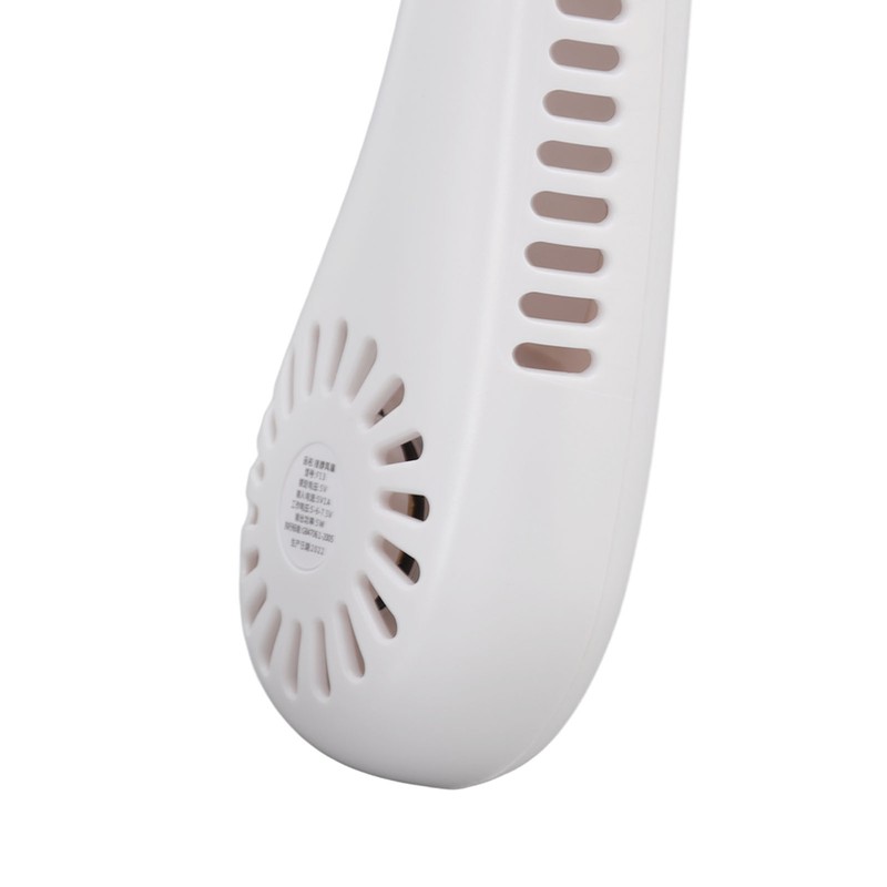 Hanging Neck Fan 3 Speed Bladeless Rechargeable Comfortable Portable Neck