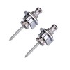Bnineteenteam 2PCS Guitar Strap Lock Metal Straplocks Antideslizante Quick Release