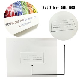 HankieWorld Bandanas Gift Set 12 Pack Soft Thin Handfeel Cotton Bandanna Scarf for men（12 Pack-Crystal Rose ）