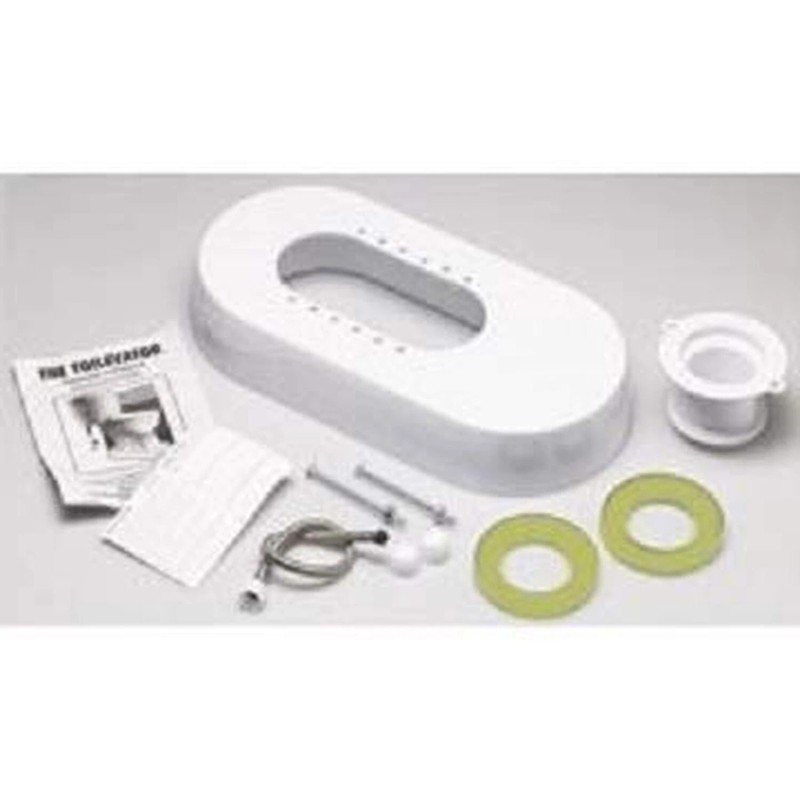 HART Toilet Riser, 11-1/2"W x 23"L x 3-1/2"H, 500-lb Capacity
