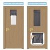 RYB HOME Classroom Door Window Cover, Blackout Shades for Classroom