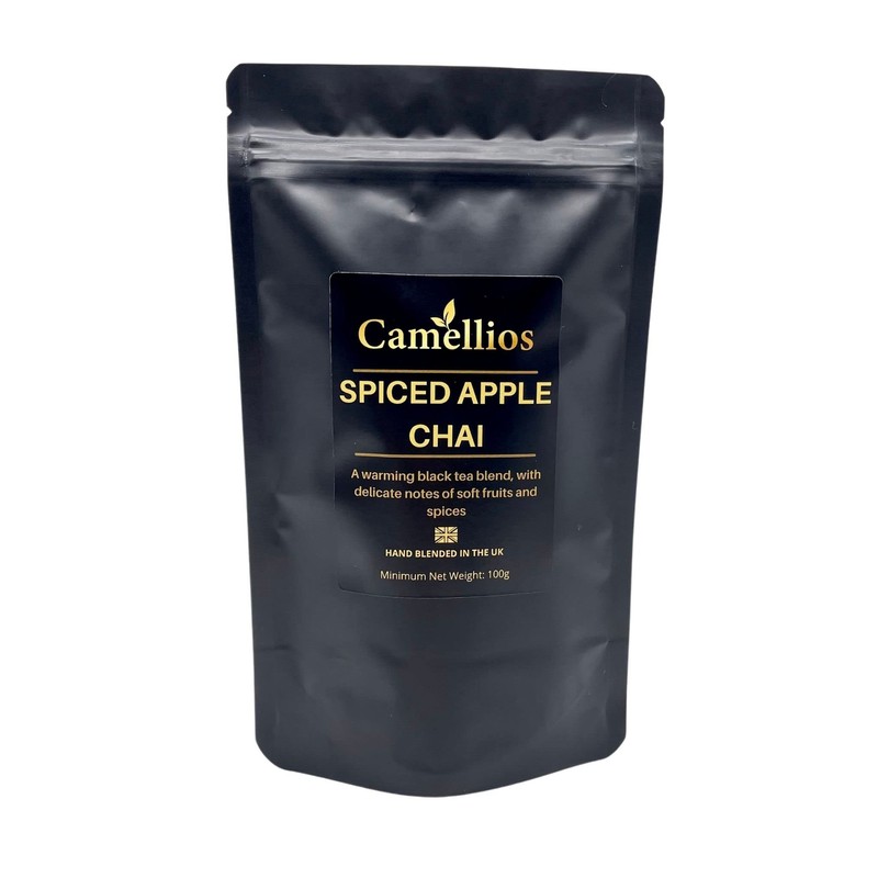 Spiced Apple Chai, Black Loose Leaf Tea, Camellios (100g)