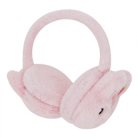 JINTN Winter Warm Ear Muffs, Cartoon Ear Warmers, Plush Unicorn, Cold Protection, Ear Cover, Winter Accessories for Skiing, Running, Camping, Cycling (Carrot Rabbit Pink, One Size), Carrot Rabbit Pink