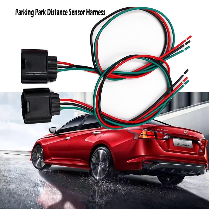LIZAPUS 2PCS Parking Park Distance Sensor Connector Compatible with R56A3