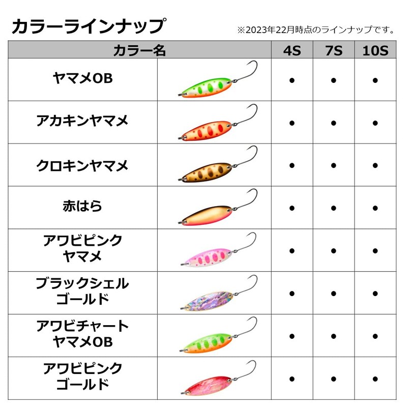 Daiwa Lure Crusader Extreme Atsu 10g Abalone Chart Trout OB