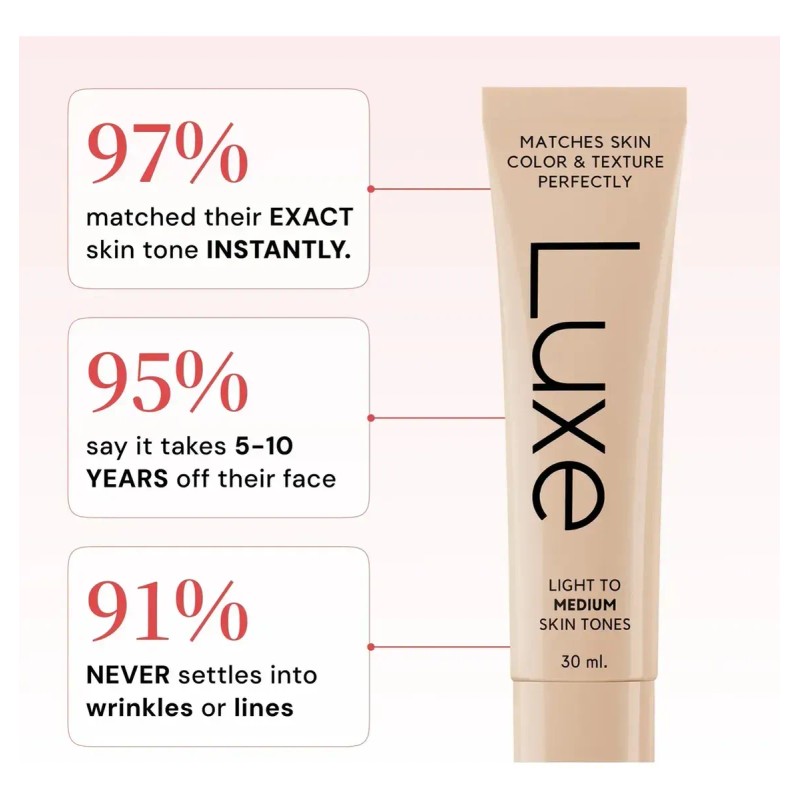 Wxt2pcs Luxe Research - Base De Maquillaje Que Cambia De