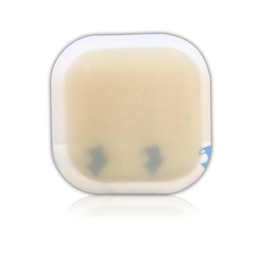 Pack of 5 5 cm x 5 cm Wound Dressings Hydrocolloid - Wound Dressing with Edge, Special Care for Wounds