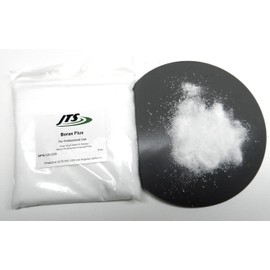 Borax Flux 1/2 Pound Melting Gold Silver Crucible Glaze Jewelry Casting and Soldering 8oz