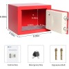 HF Red Small Safe Box for Money - 0.23CF Mini