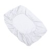 Fitted Crib Sheet Full Cotton Crinkle Fabric Soft Breathable Comfortable