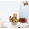 PlentifulHome Snowmen Figurines Christmas Indoor Decorative Resin Crafts Perfect Choice