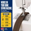 2 Metres Dark Brown Cotton Webbing, Heavy Duty 25mm Wide