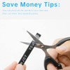 UniPlus Compatible Dymo Embossing Tape Replacement for Dymo Omega Tape