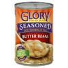 Glory Foods Seasoned Butter Beans, 15-Ounce (Pack of 12)