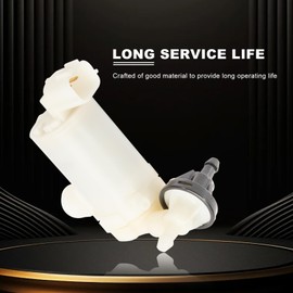 Anlseiod Upgrade Front Windscreen Windshield Washer Pump Compatible for CX-3 CX3 2015 2016 2017 2018 2019 2020 Windshield Washer Pump Replaces# D651-67-482A