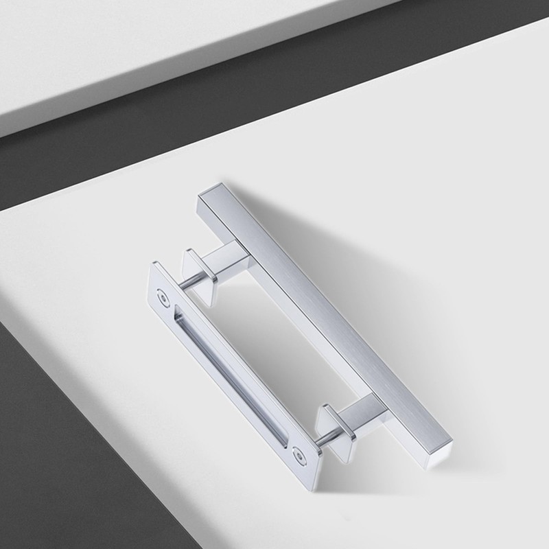 EaseLife 12" Stainless Steel Sliding Barn Door Pull Handle with