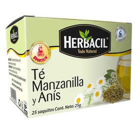 Herbacil Tè Manzanilla Y Anís, Pack Of 1