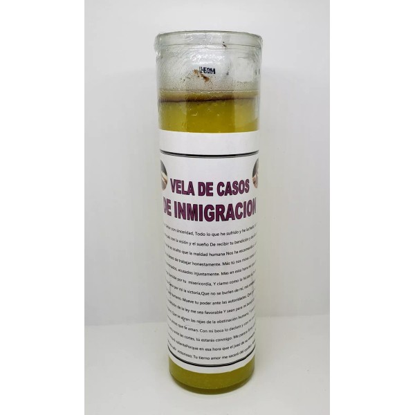 VELA ESPECIAL PREPARADA PARA CASOS DE INMIGRACION ORACION E INSTRUCCION