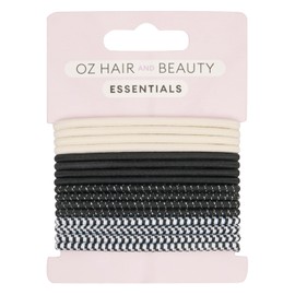 Oz Essentials Hair Elastic 16 Pack - Multi Colour