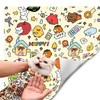 Unbranded 27.6" X 27.6" Cat Grooming Wrap Self-Adherent Anti-Scratch Swaddle