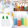 Boguish 2Pcs Plastic Dropper Bottles, 50ml/1.7 oz Empty Squeezable Dropper