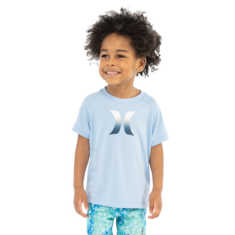 Hurley UPF 50+ - Playera de natación para niño, Azul