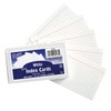 Pacon® Index Cards, White, Ruled, 1/4" Ruled 3" x 5",