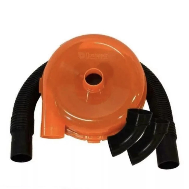 Dustopper High Efficiency Dust Separator, 12” dia., 2.5”x36” Hose, 2