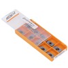 10 Pcs Carbide Turning Inserts Tin Plated CNC Milling Cutter