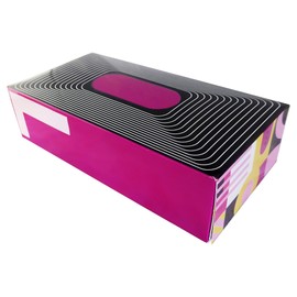 Waxness Cosmetology Nitrile Gloves Pink, Large, 100 pcs/box