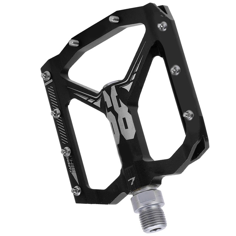 Enlee 2pcs Mountain Bike Pedals NonSlip DU Bearing Lightweight Bicycle