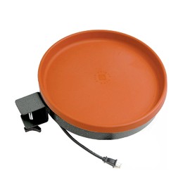Farm Innovators BD-75 All Seasons 3 in 1 Outdoor 14 Inch Heated Birdbath with 3 Mounting Options, 75 Watts, Terracotta | Farm Innovators