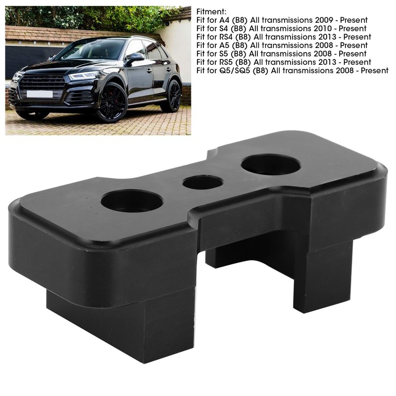 3.9Inches Transmission Mount Insert Billet Aluminum Alloy Transmission Mount Fit