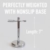 Bevel Cepillo de afeitado y soporte de afeitado de seguridad,