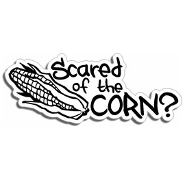 Scared of The Corn? E85 Corn Fuel JDM Style Decal Sticker Custom Die-Cut Vinyl Turbo Lowered Hella Drift Illest Import