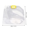 5Pcs Grain Sealed Storage Bag Reusable Transparent Grain Storage Bag