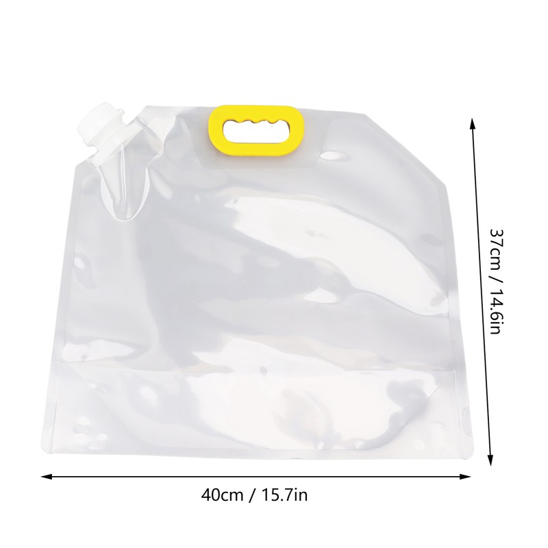 5Pcs Grain Sealed Storage Bag Reusable Transparent Grain Storage Bag