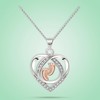 Baby Footprint Necklace for Mom to Be Push Present Pregnancy