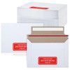 Affrolling 120 Pack 6.5 * 4.5 Inch Rigid Mailers Self