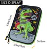 SOOCUTE Dinosaur Pencil Case For Kids Cool Pen Box Cute