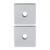 2pcs Square Shower Arm Cover Plate, Stainless Steel Shower Arm