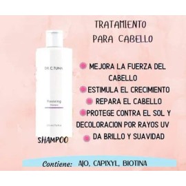 2 Shampoo Reviving Farmasi , Anticaida Dr C Tuna 225ml C/u