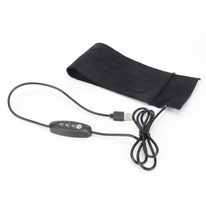 USB Heating Pad Foldable Carbon Fiber 3 Gear Temperature Adjustment