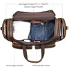Polare 23" Duffel Thick Full Grain Cowhide Leather Gym Weekender